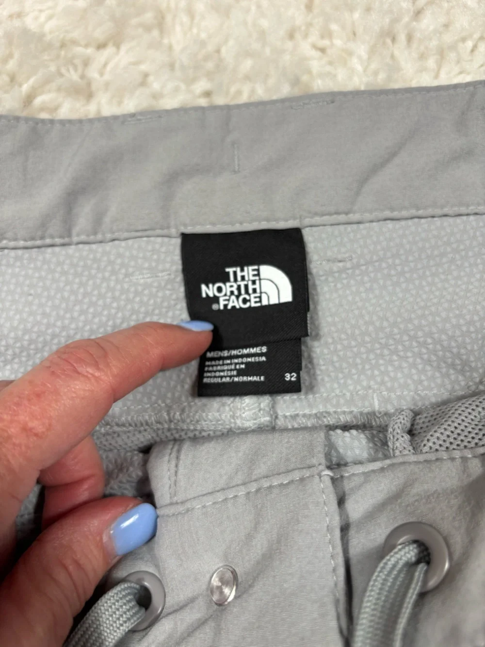 The North Face Men’s Gray Hiking Shorts Size 32 Outdoor Performance